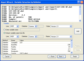 Import Wizard