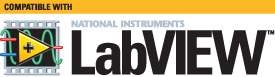 Origin 8 and OriginPro 8 are compatible with National Instruments LabVIEW™