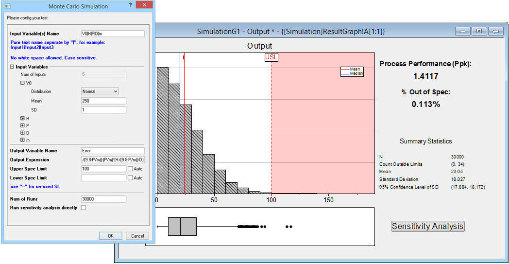 Monte Carlo Simulation - File Exchange - OriginLab